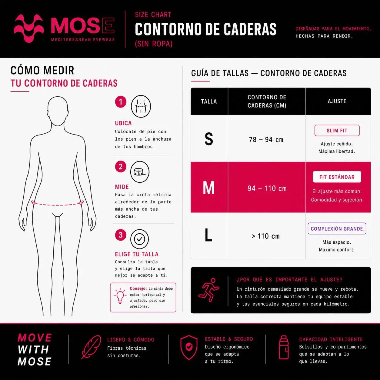 Running MOS Ceinture de course M 5/5