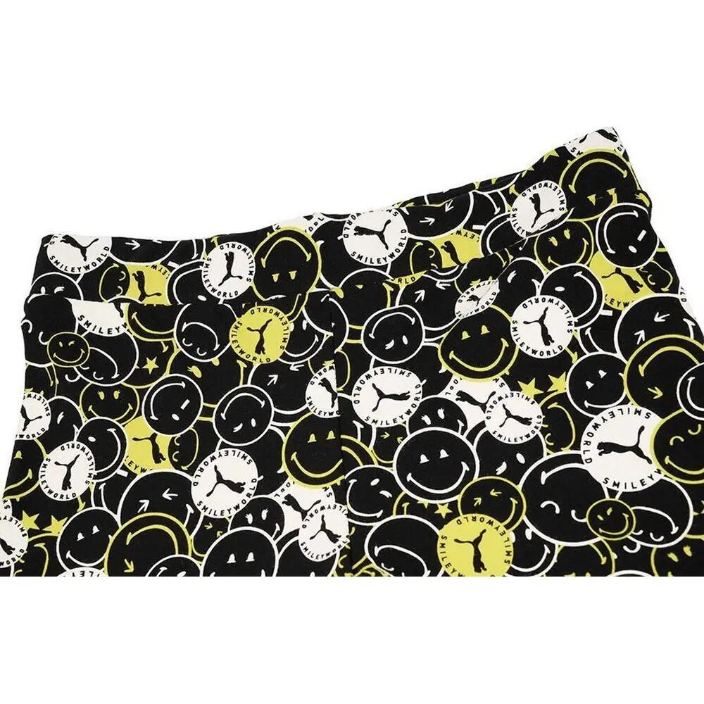 Legging Motif/style SmileyWorld Enfant (Noir) 2/3