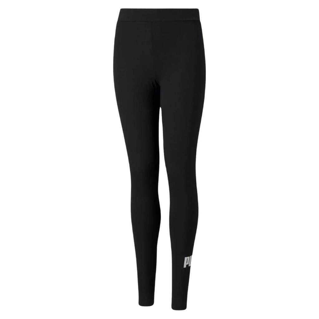 Childrens/Kids ESS Logo Leggings (Black)