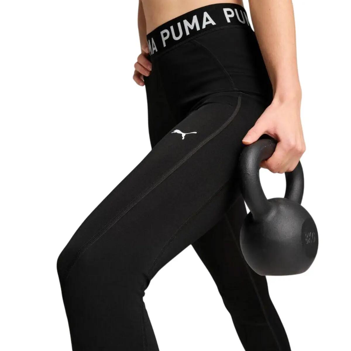 Leggings de treino fortes para mulher/senhora (Preto) 4/6