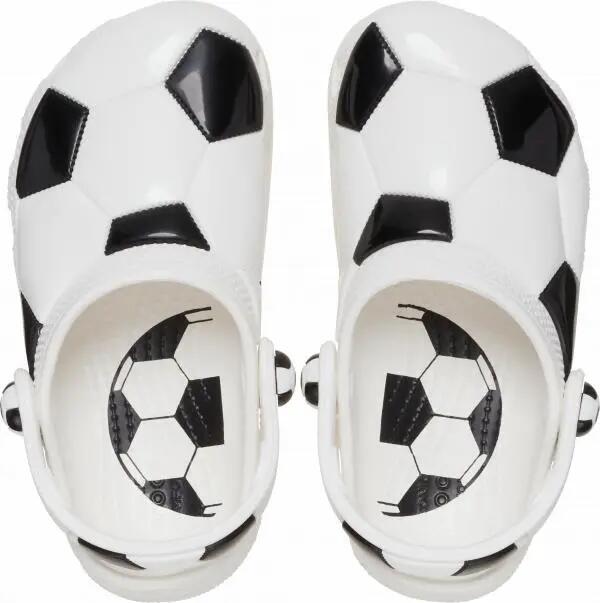 Sandały CROCS CLASSIC SOCCER BALL CLOG Biały 6/6
