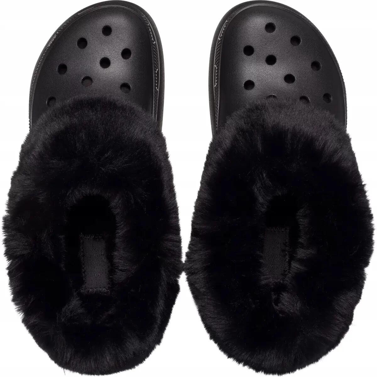 Infradito Crocs Modello Furever Crush U Colore Nero 6/6