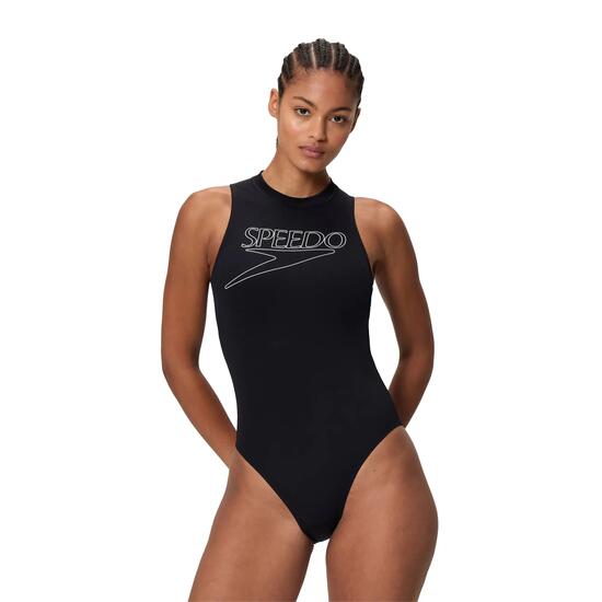 Tuta Speedo Endurance+ Logo Hydrasuit - Nera - Taglia 46