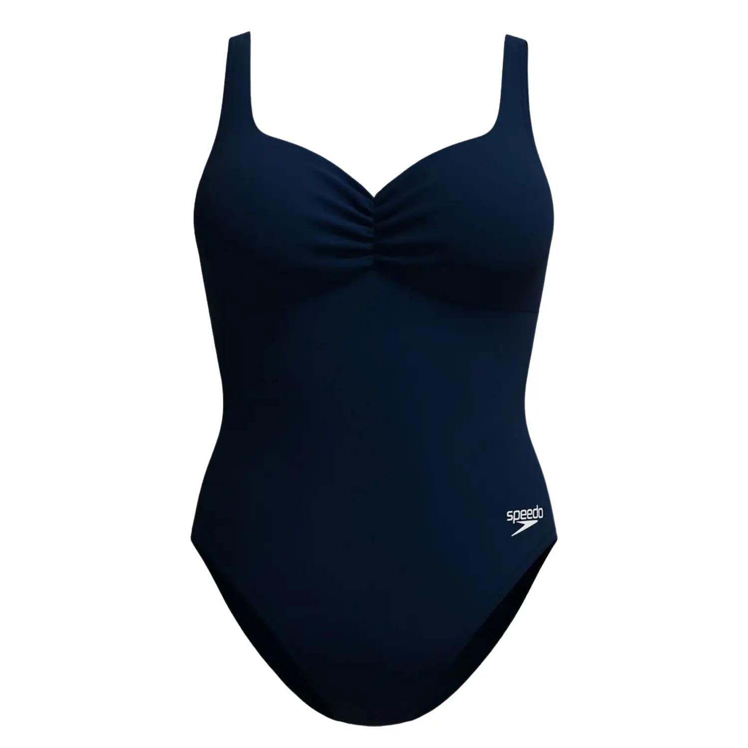 Maillot De Bain 1 Pièce AQUANITE Femme (Bleu Marine) 1/6