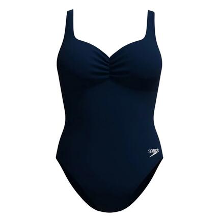 Maillot De Bain 1 Pièce AQUANITE Femme (Bleu Marine)