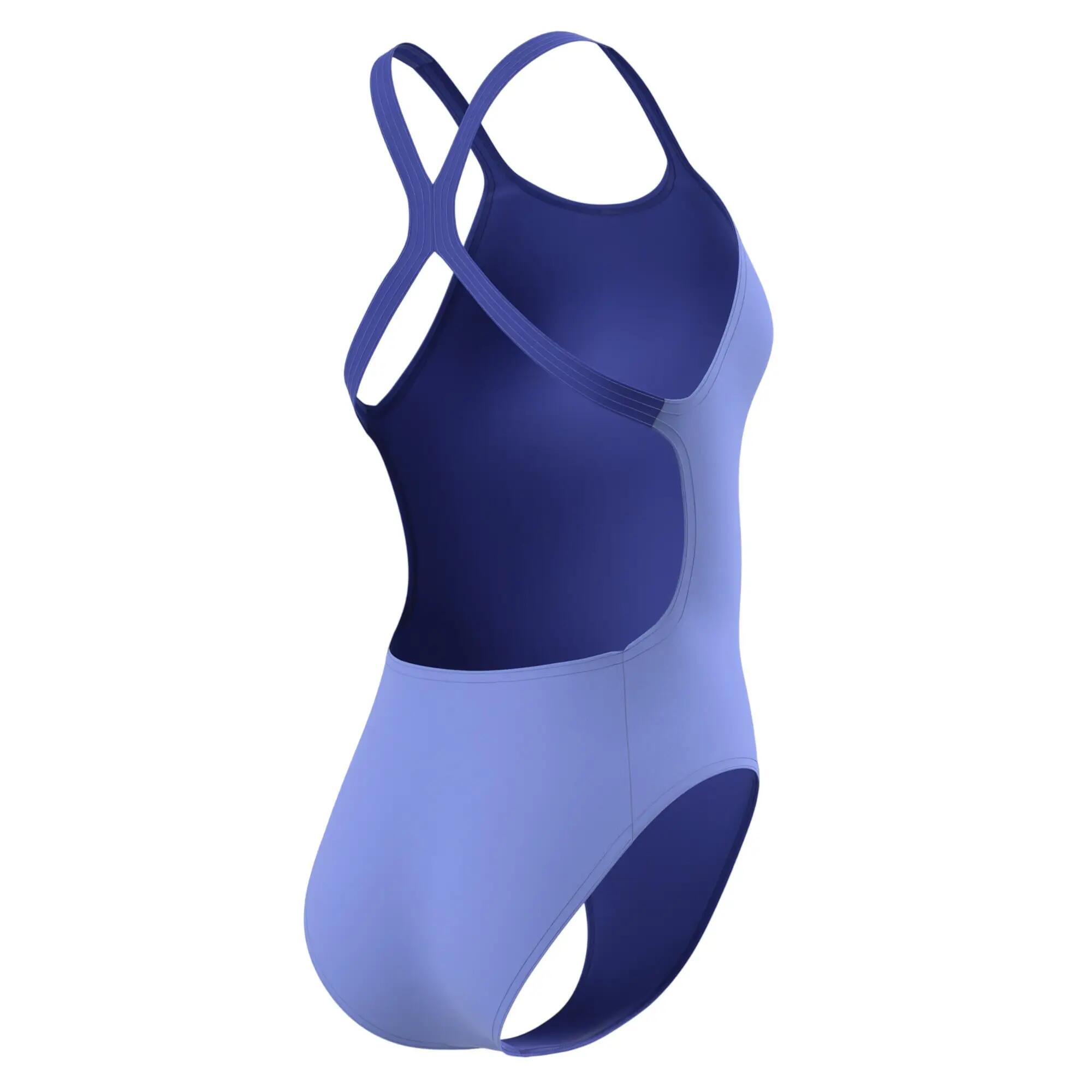 Costume Da Bagno Intero Powerback Donna Speedo Solid Viola 4/6