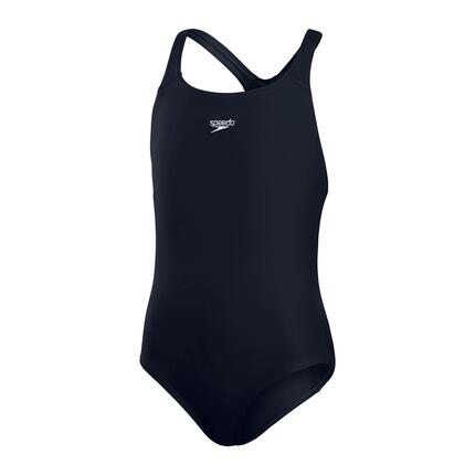 Maillot De Bain 1 Pièce Uni MEDALIST Fille (Bleu Marine)