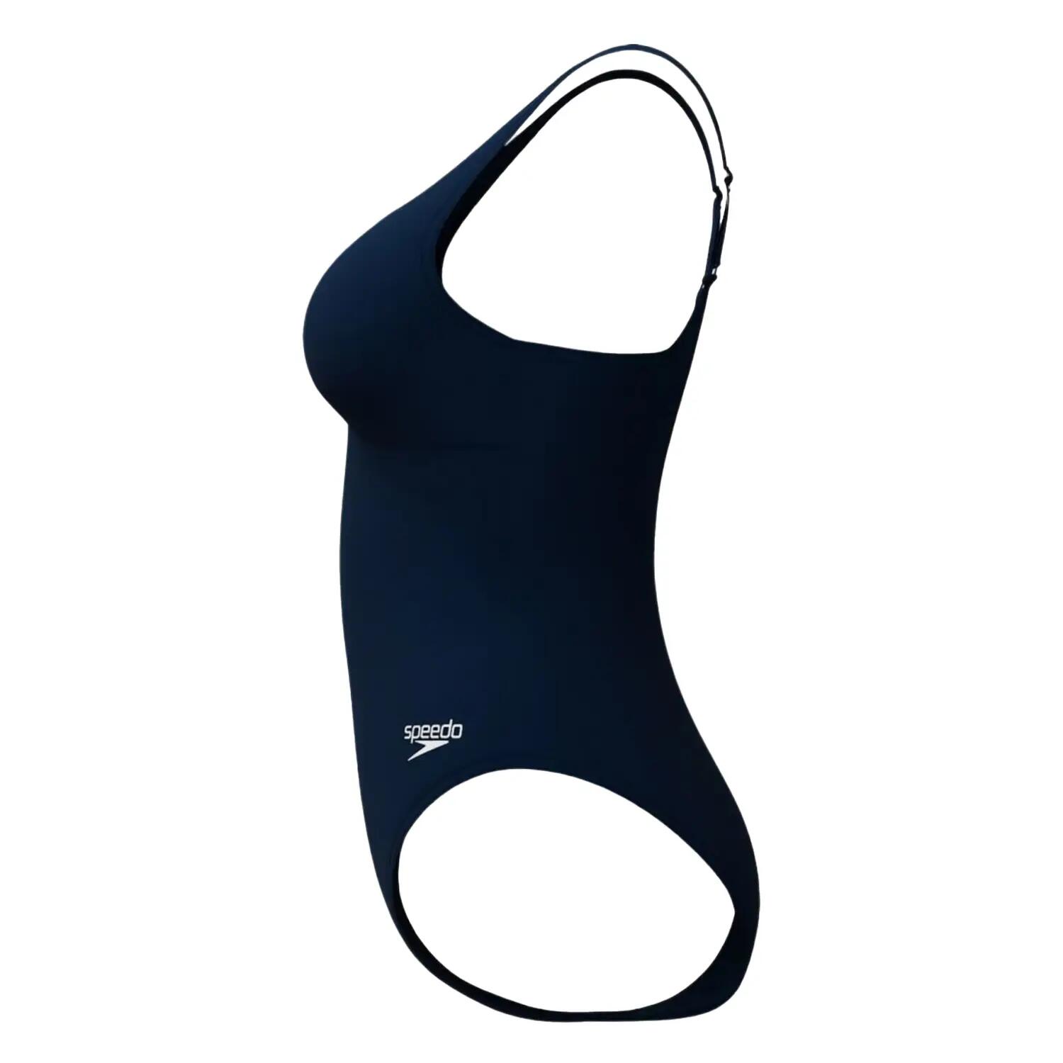 Maillot De Bain 1 Pièce AQUANITE Femme (Bleu Marine) 5/6