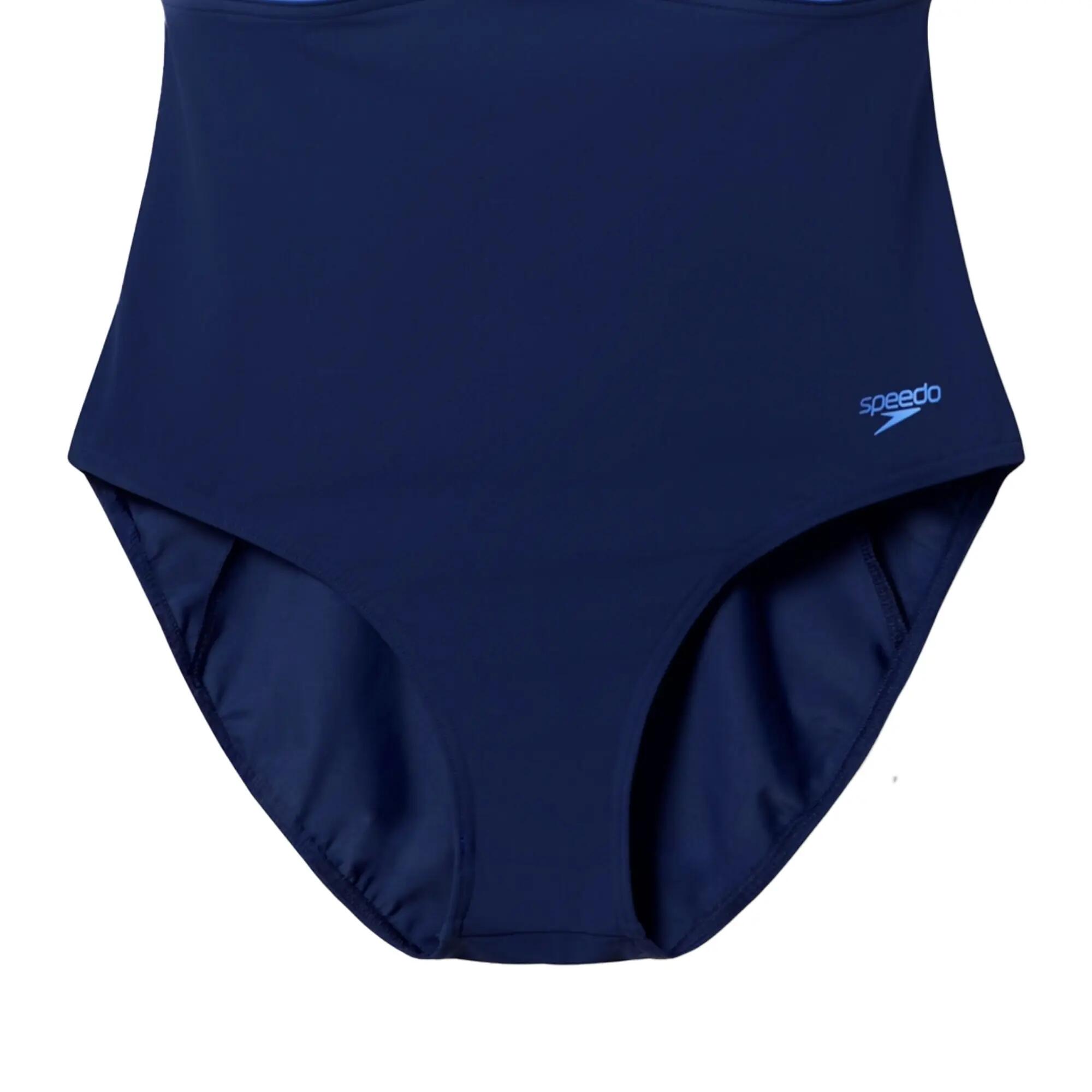 Maillot De Bain 1 Pièce À Bretelles Ajustables SOLID CONTOUR ECLIPSE Femme (Bleu 3/5