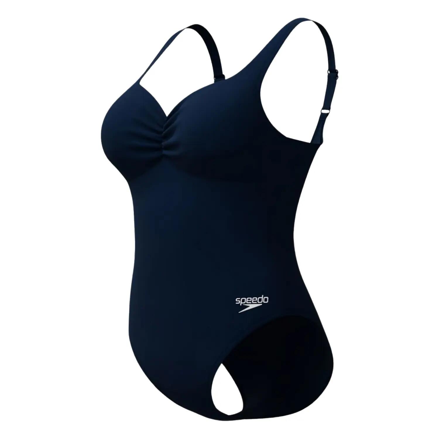 Maillot De Bain 1 Pièce AQUANITE Femme (Bleu Marine) 4/6