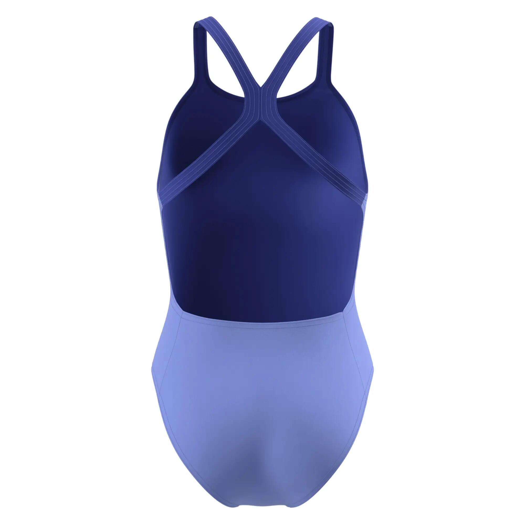 Costume Da Bagno Intero Powerback Donna Speedo Solid Viola 2/6