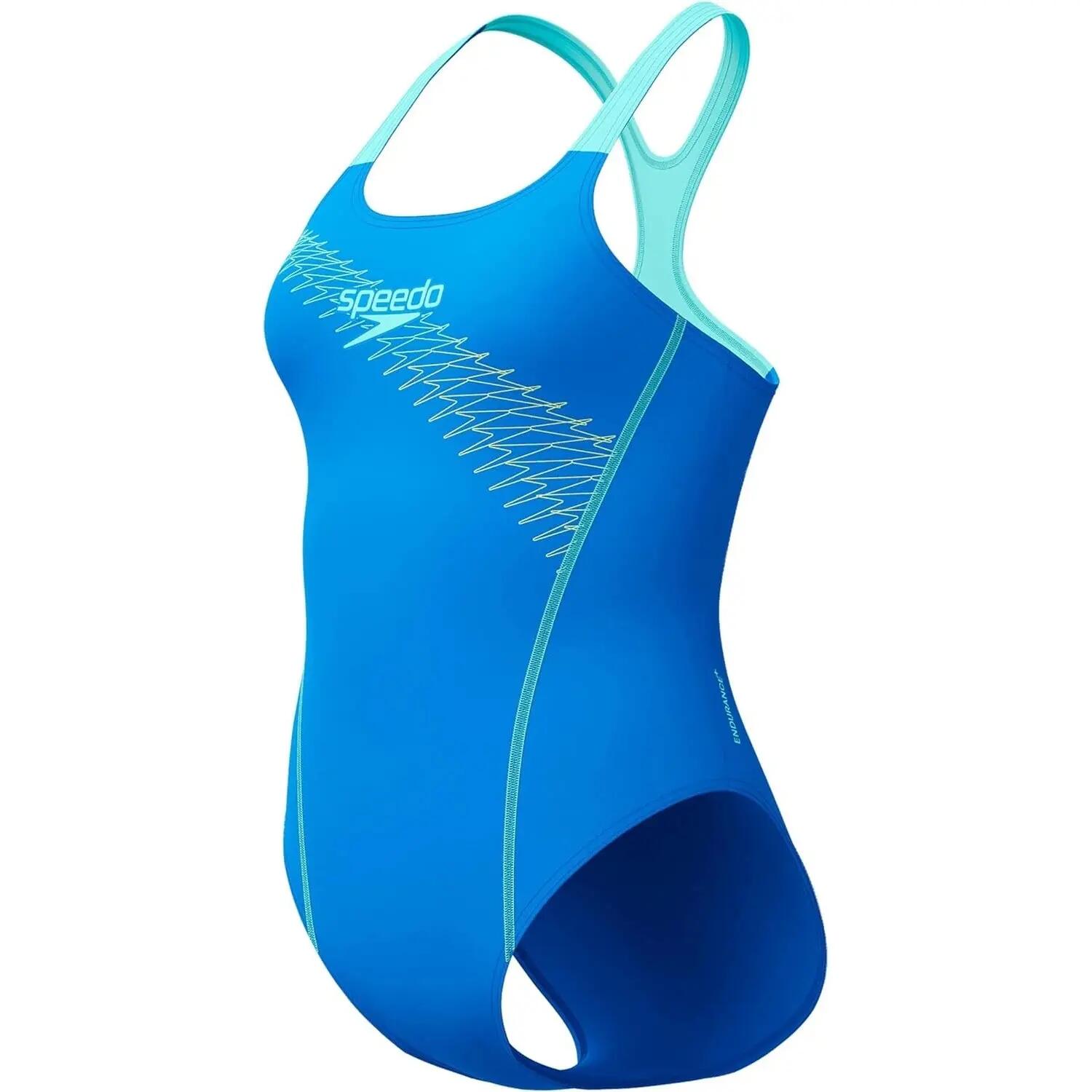 "Medley Medalist" Badeanzug für Damen Mitternachtsblau 3/7