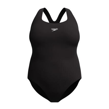 Maillot De Bain 1 Pièce Uni Dos Nageur MEDALIST Femme (Noir)