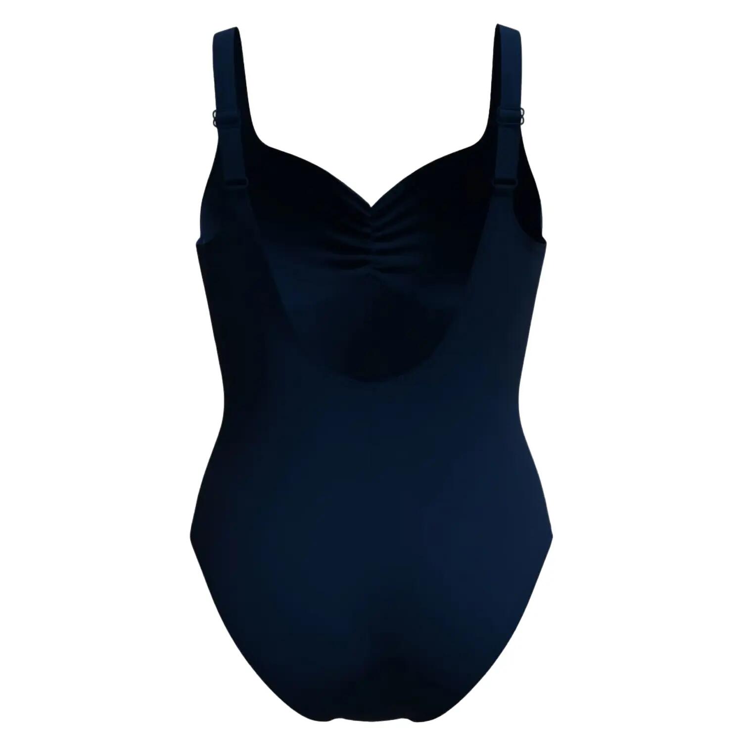 AquaNite Costume Da Bagno Intero Modellare Donna Speedo Blu Navy 2/6