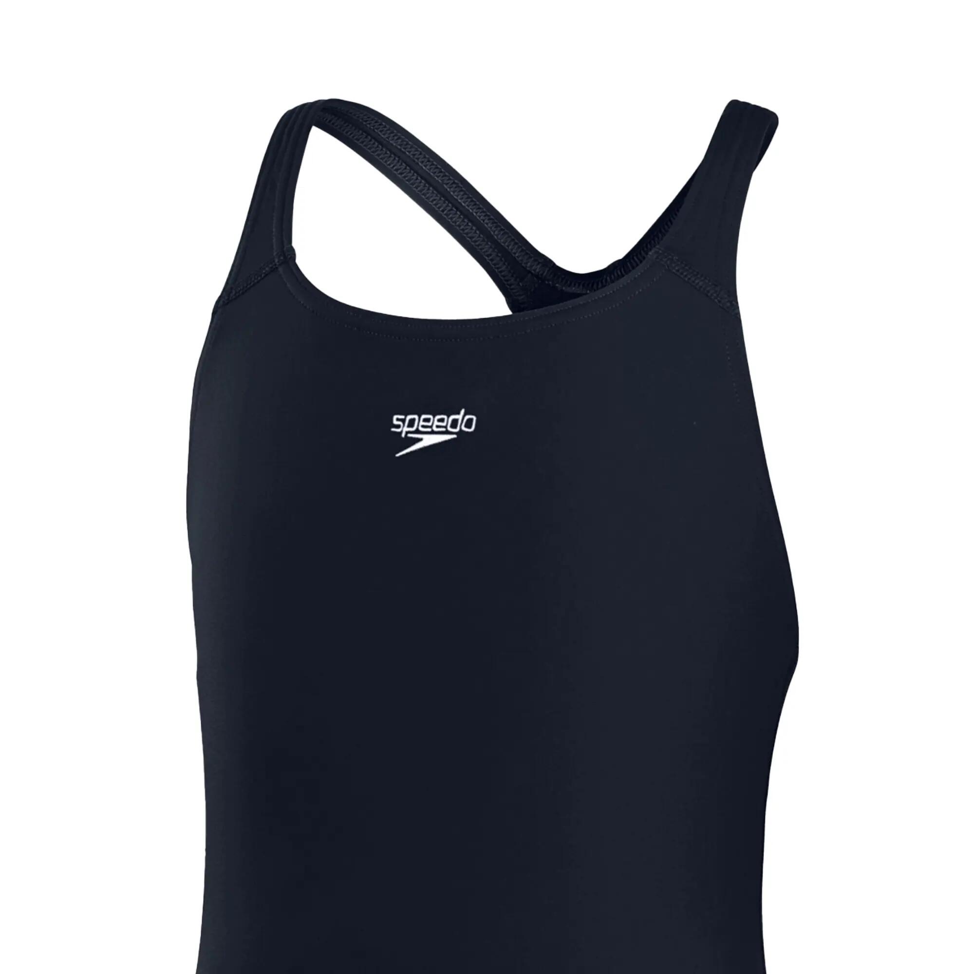 Maillot De Bain 1 Pièce Uni MEDALIST Fille (Bleu Marine) 3/5