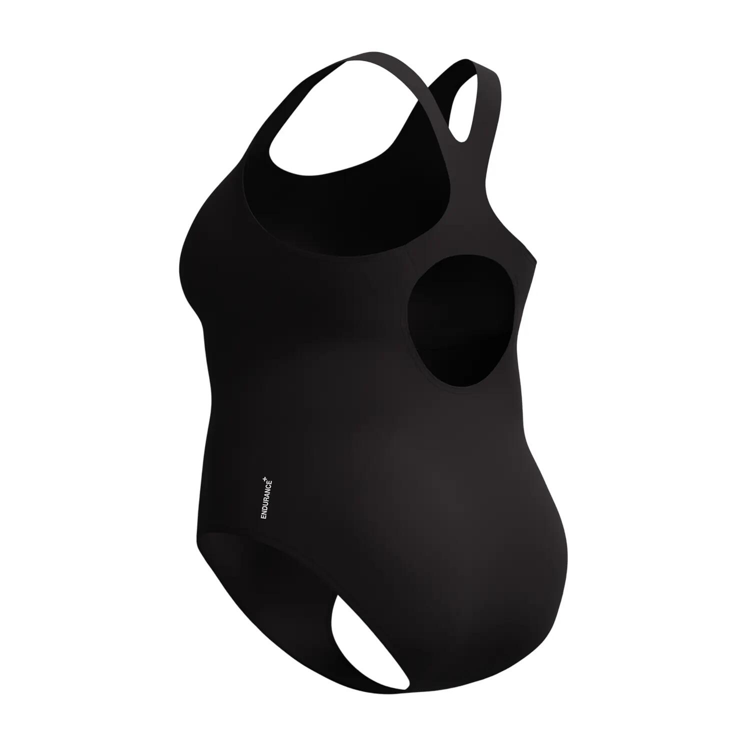 Maillot De Bain 1 Pièce Uni Dos Nageur MEDALIST Femme (Noir) 4/7