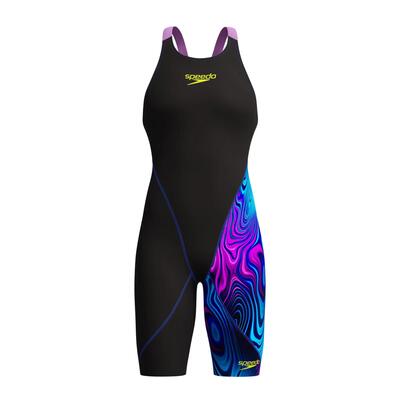 Fastskin lzr ignite eendelig zwempak voor dames (zwart)