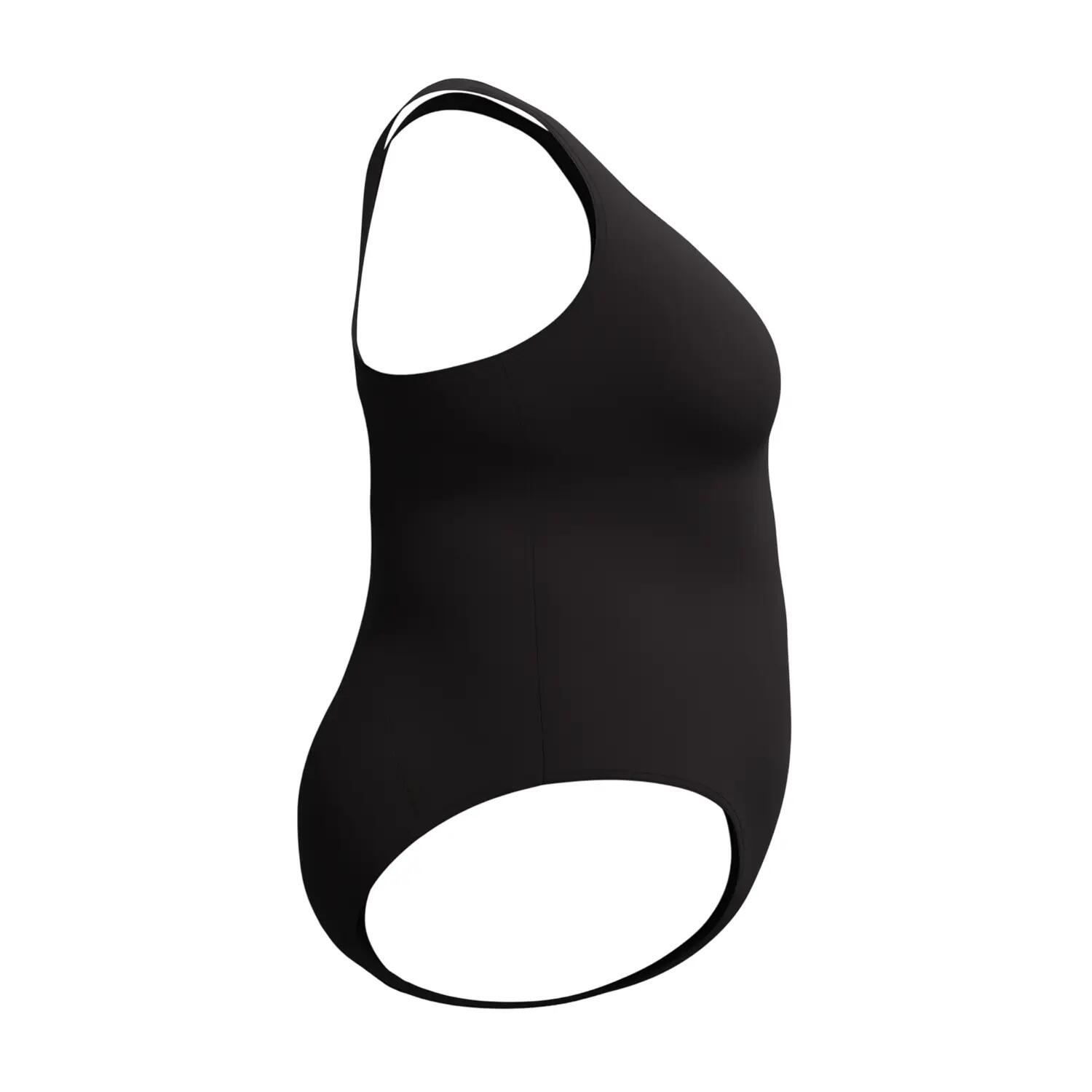 Maillot De Bain 1 Pièce Uni Dos Nageur MEDALIST Femme (Noir) 3/7