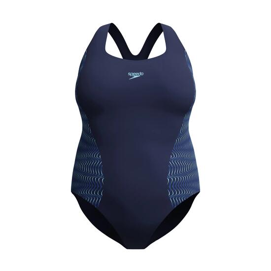 Maillot De Bain 1 Pièce Dos Nageur Motif/style Imprimé PLACEMENT MEDALIST Femme