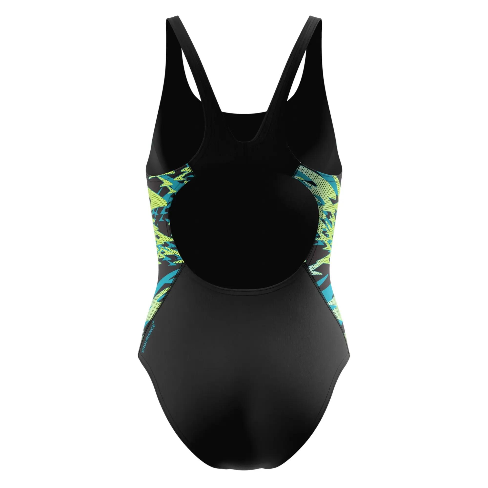 Costume Da Bagno Intero Muscleback Donna Speedo Hyperboom Splice Nero 2/6