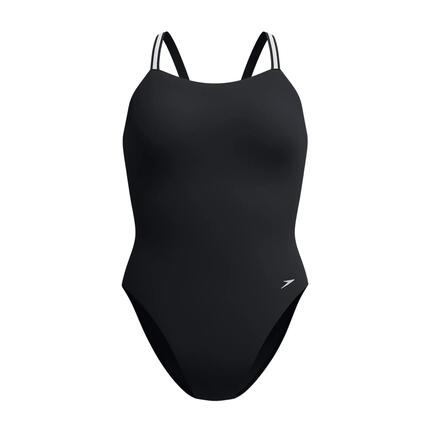 Maillot de bain 1 Pièce Speedo V Class Active Back Femme Noir/Gris