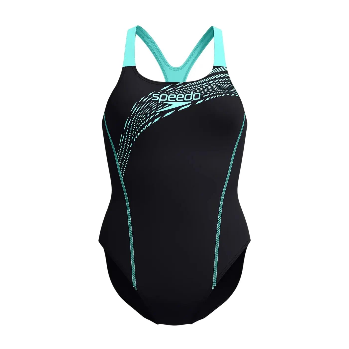 "Medley" Badeanzug für Damen Blau 2/7
