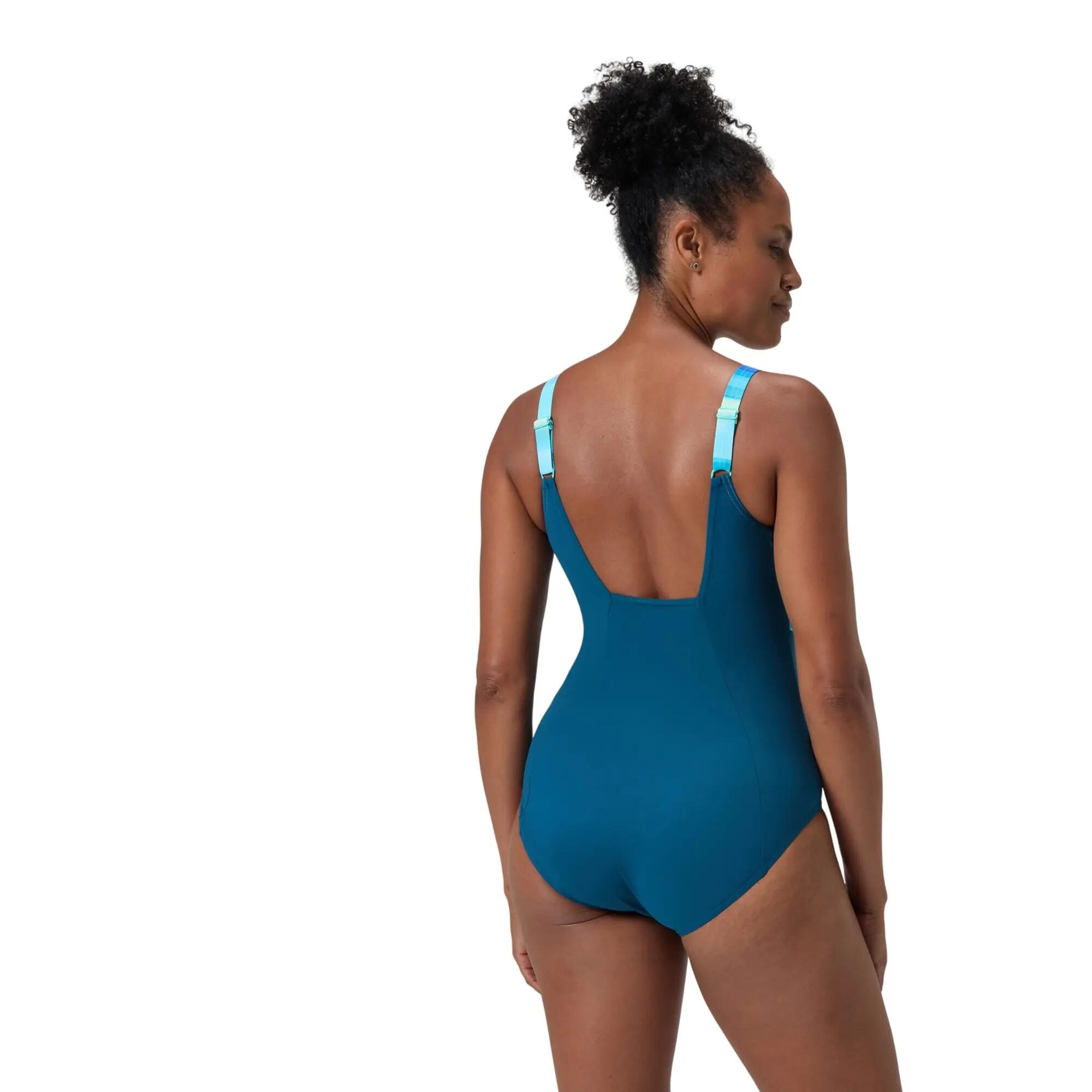 Maillot De Bain 1 Pièce À Bretelles Ajustables Motif/style Imprimé CONTOUR 3/7