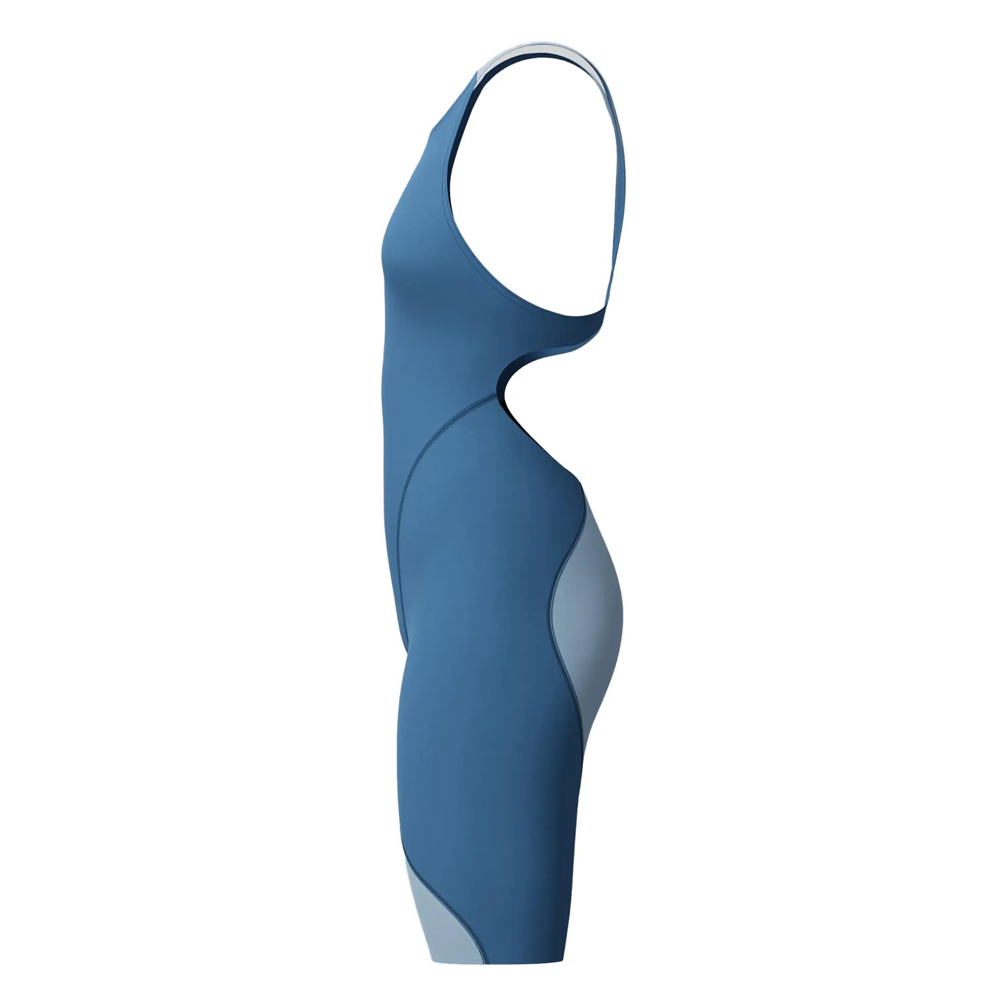 Maillot De Bain Shorty Motif/style Logo LZR IGNITE Fille (Bleu) 4/6