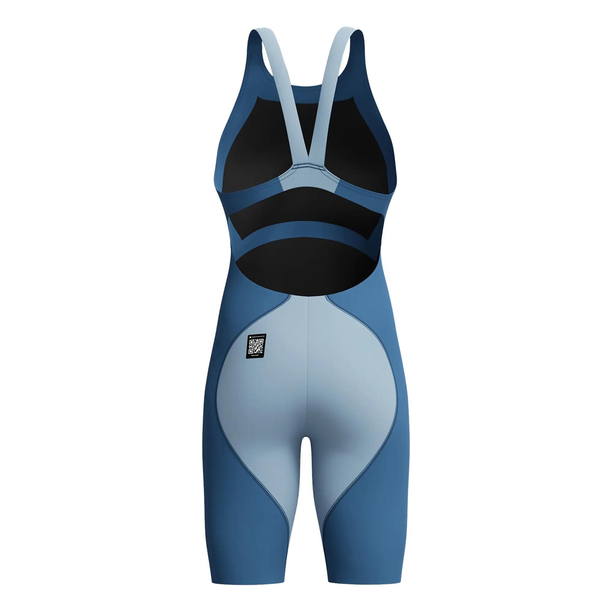 Maillot De Bain Shorty Motif/style Logo LZR IGNITE Fille (Bleu) 2/6