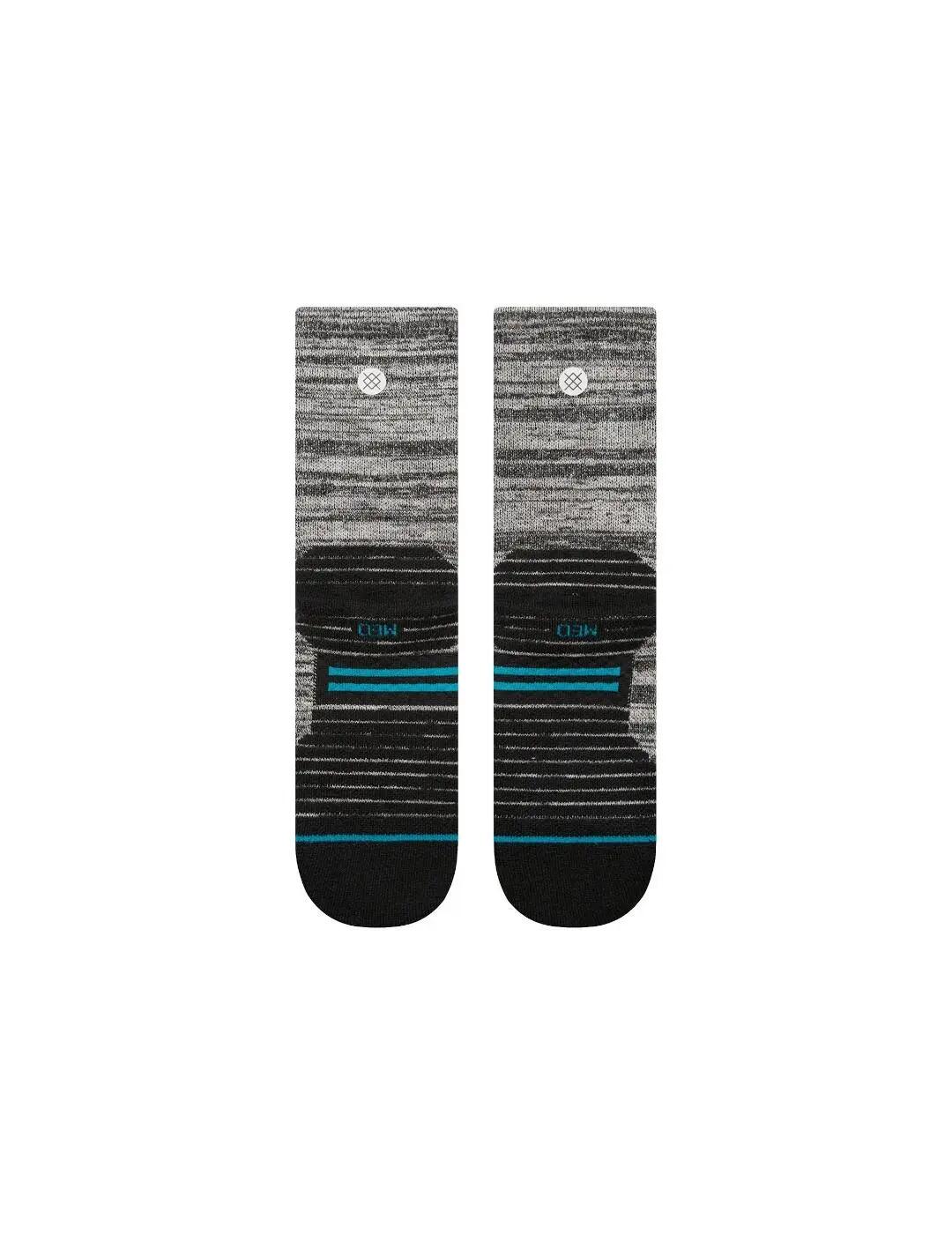 Stance Mid wool crew socks Grey 3/4
