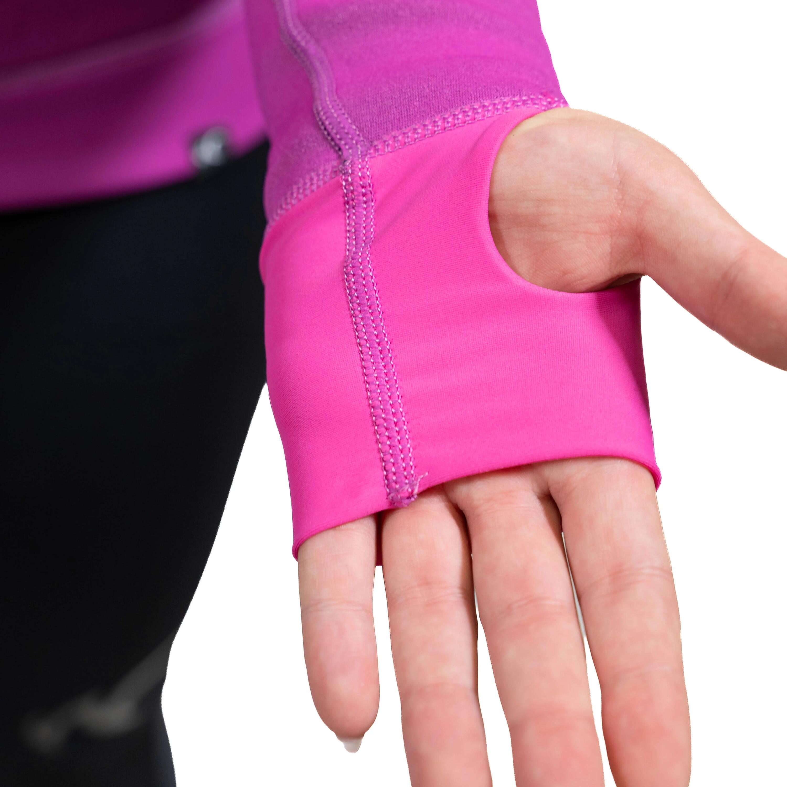 Casaco com capuz de neoprene Ipanema - Senhoras - Rosa -Para desportos aquáticos 7/7