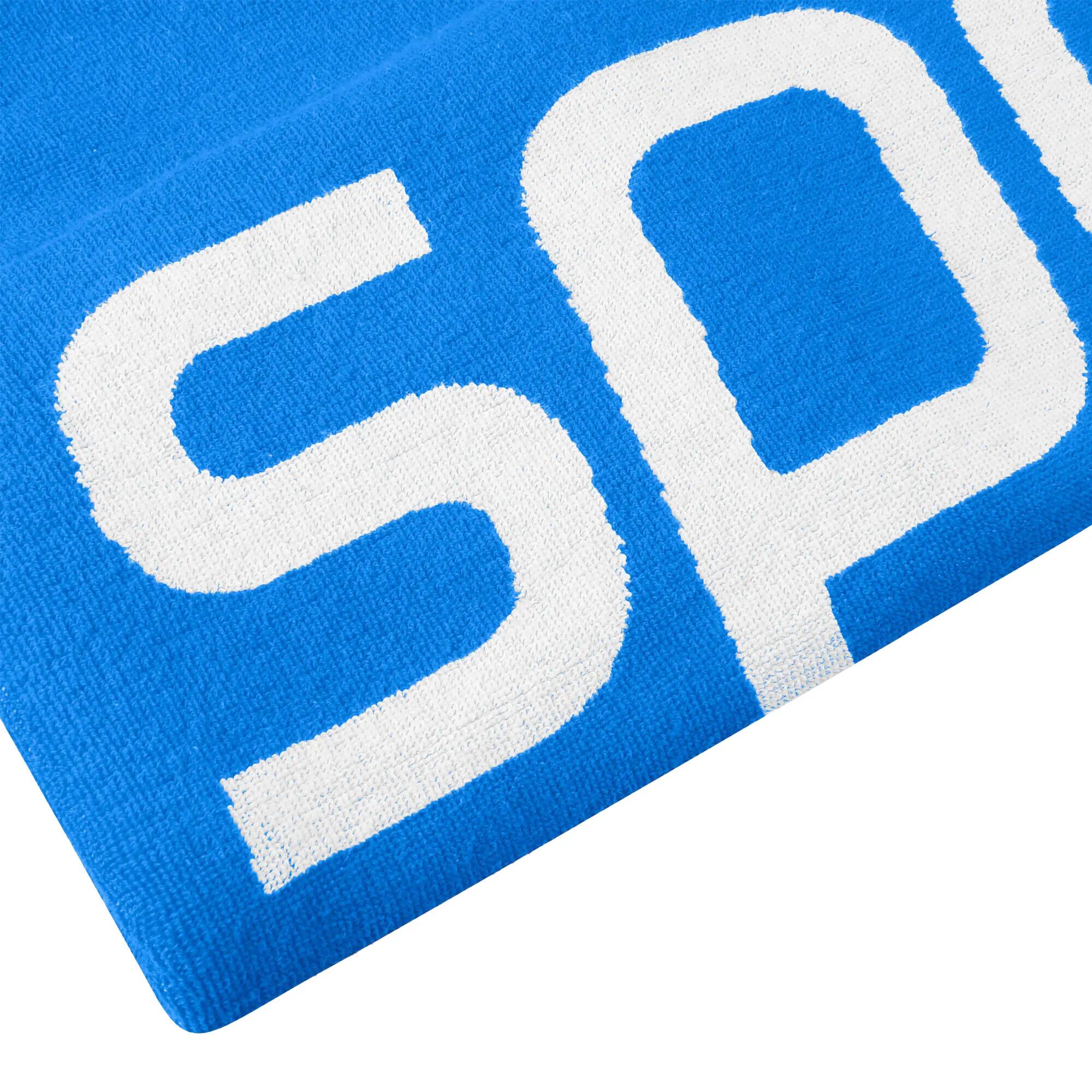 Serviette Motif/style Logo (Bleu) 4/6