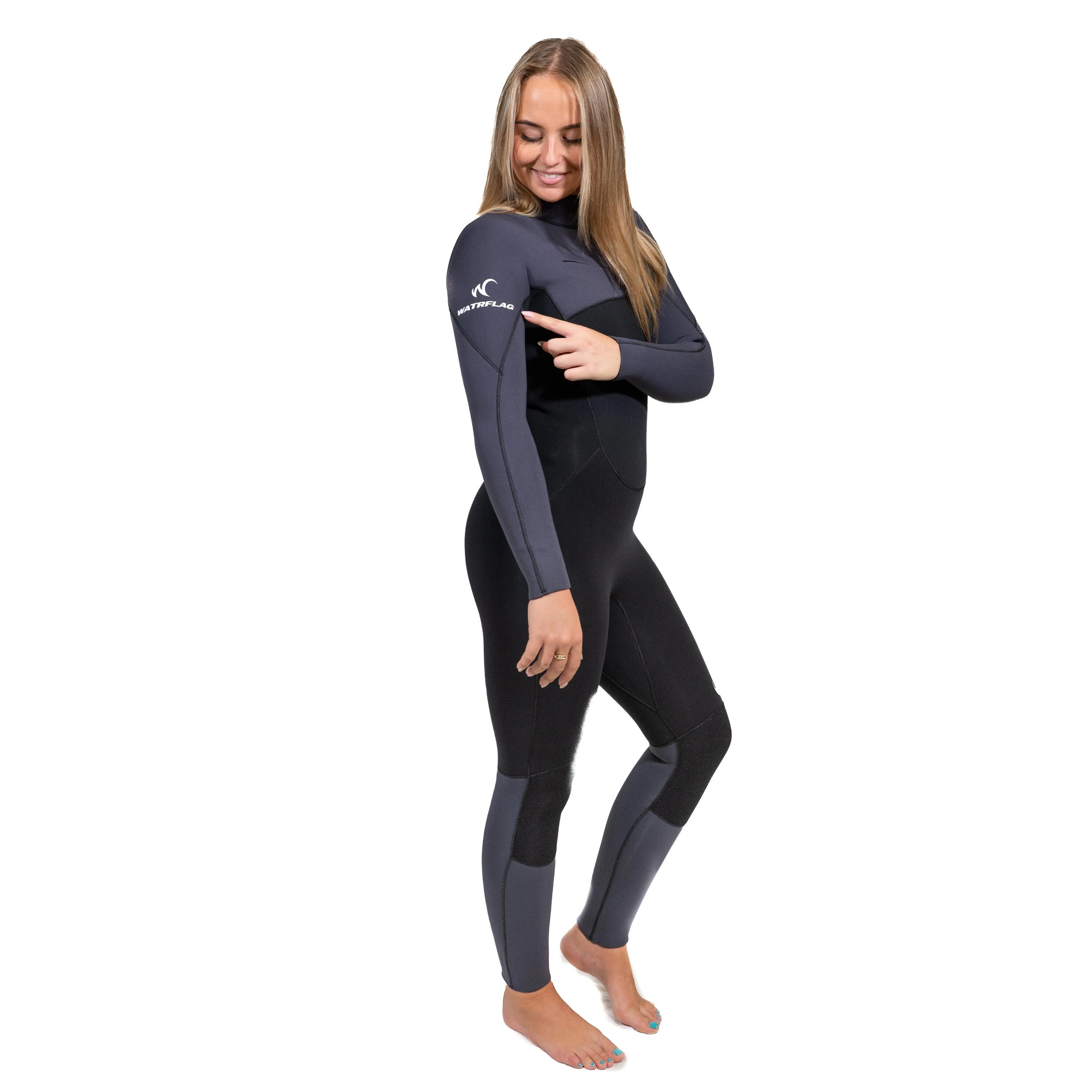 Combinaison à Front-zip - Launceston - Femmes - Néoprène Superstretch 5/4 mm 7/7