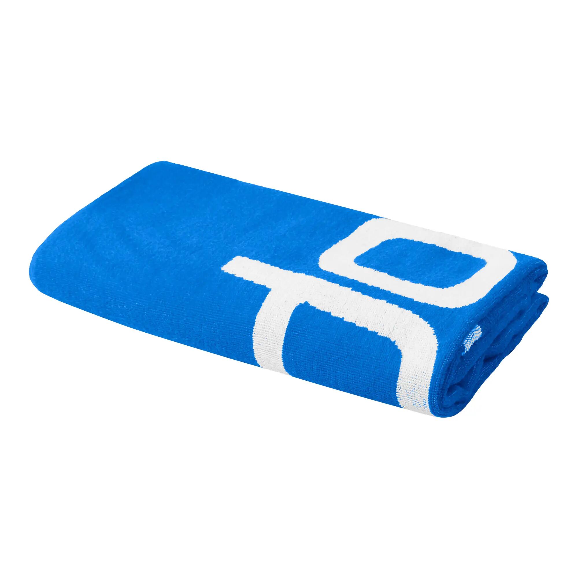 Serviette Motif/style Logo (Bleu) 3/6