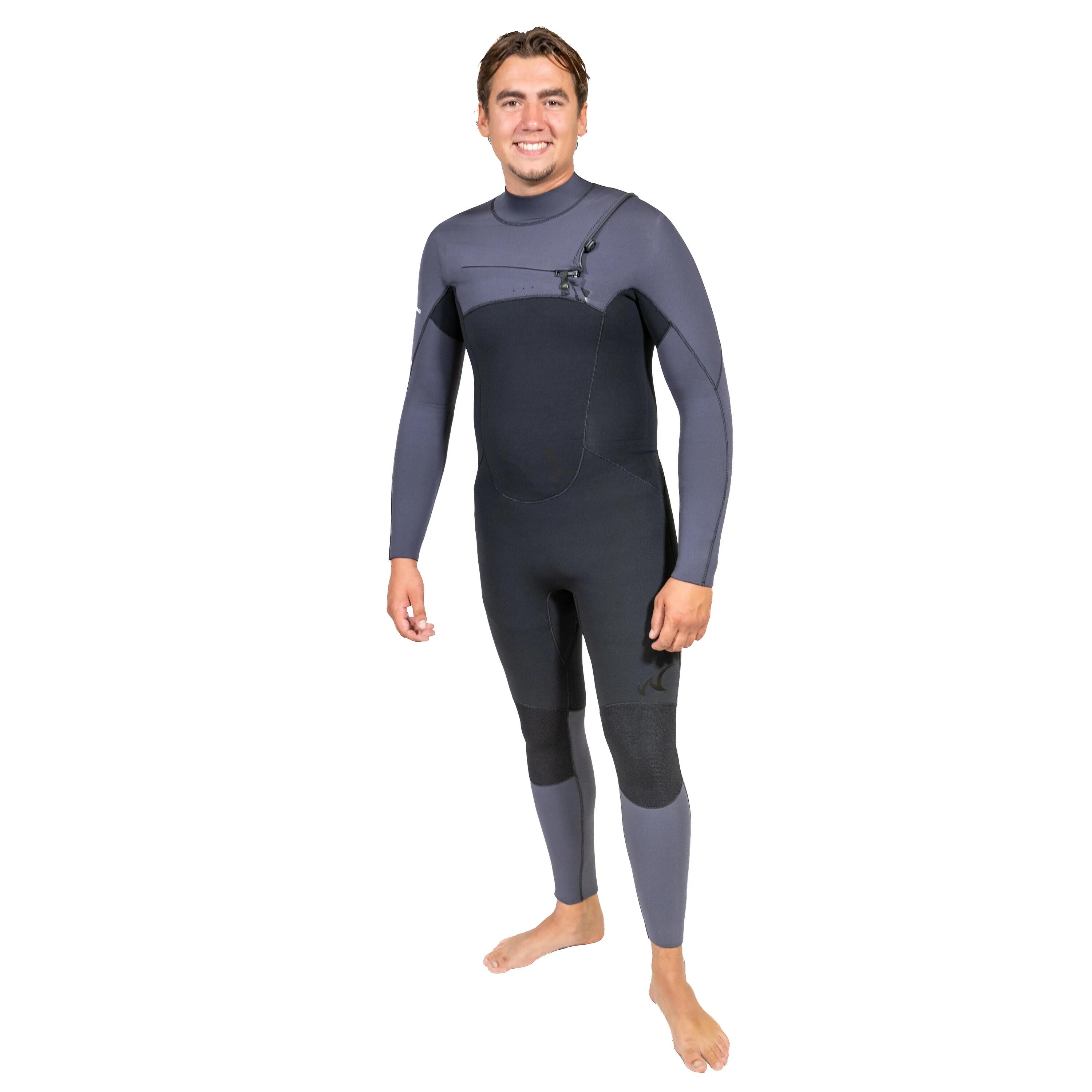 Fato de mergulho com fecho frontal - Mackay - Homem - Superstretch de 5/4 mm 5/7
