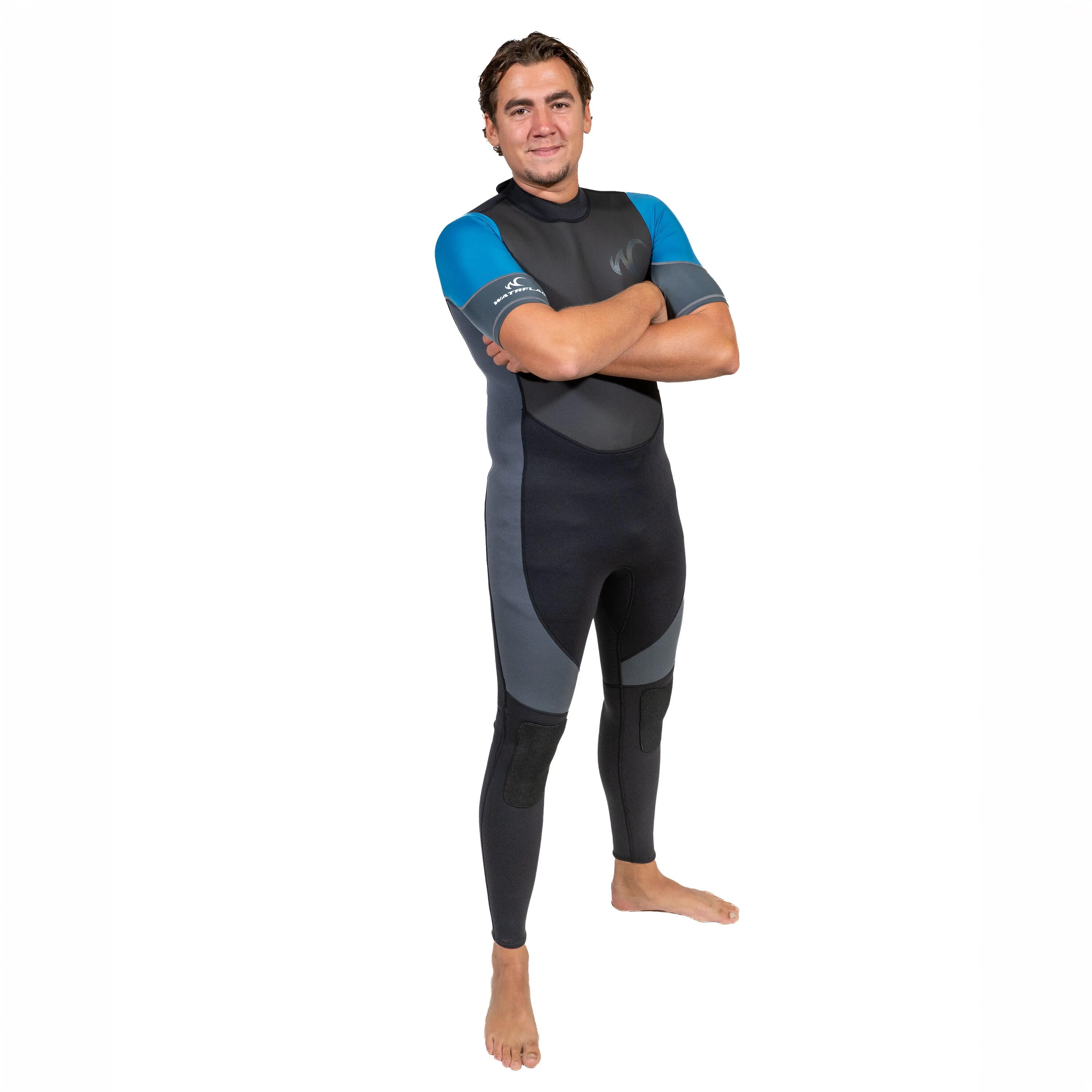 Neoprenanzug SS – Brisbane II – Herren – 3 mm Neopren – Elasthan, kurze Ärmel 3/7