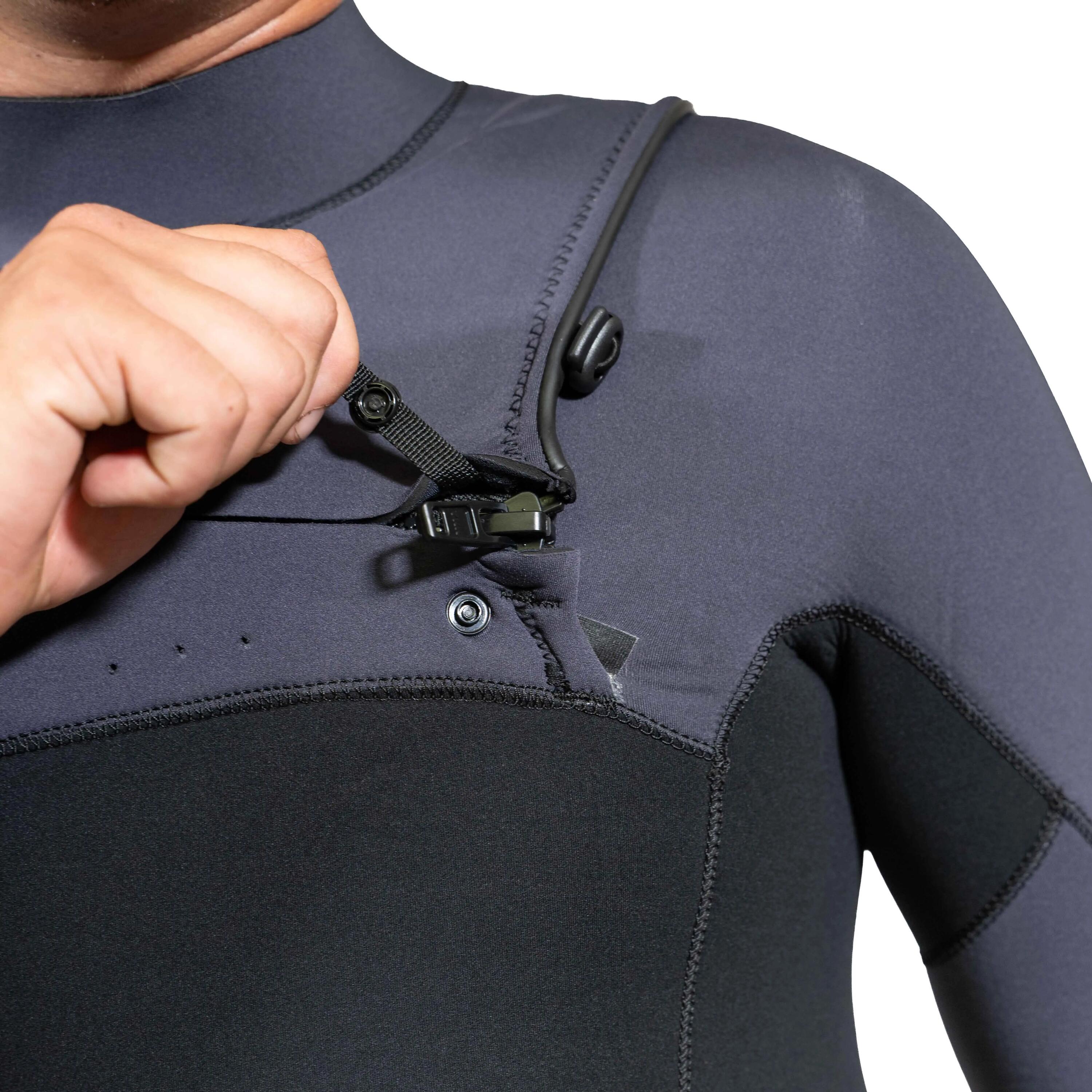 Fato de mergulho com fecho frontal - Mackay - Homem - Superstretch de 5/4 mm 2/7