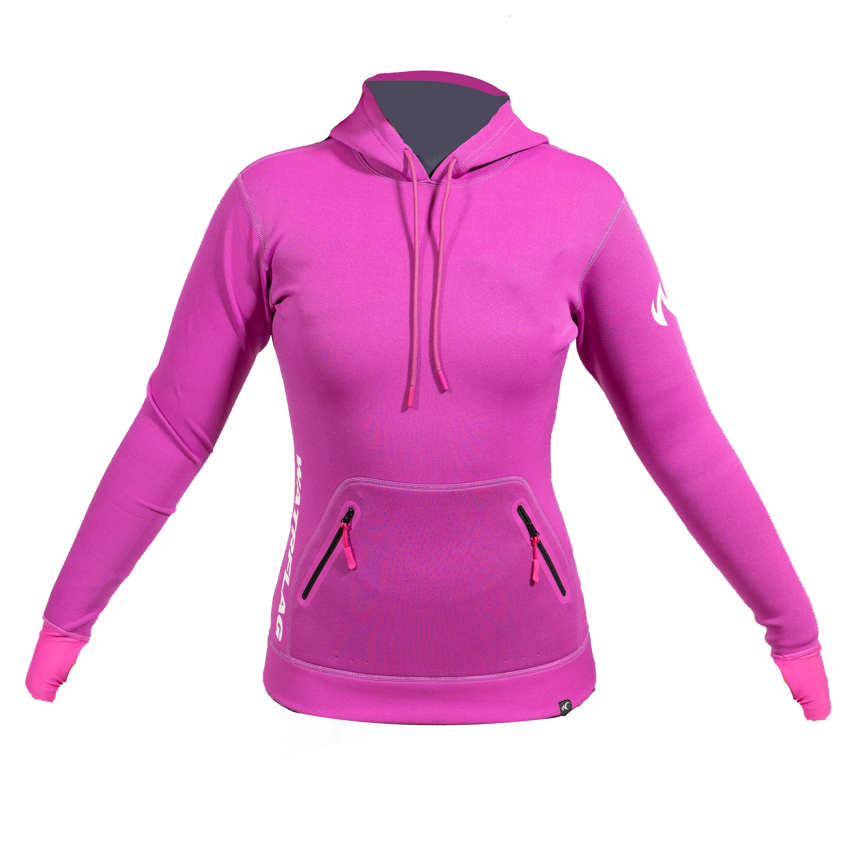 Casaco com capuz de neoprene Ipanema - Senhoras - Rosa -Para desportos aquáticos 2/7