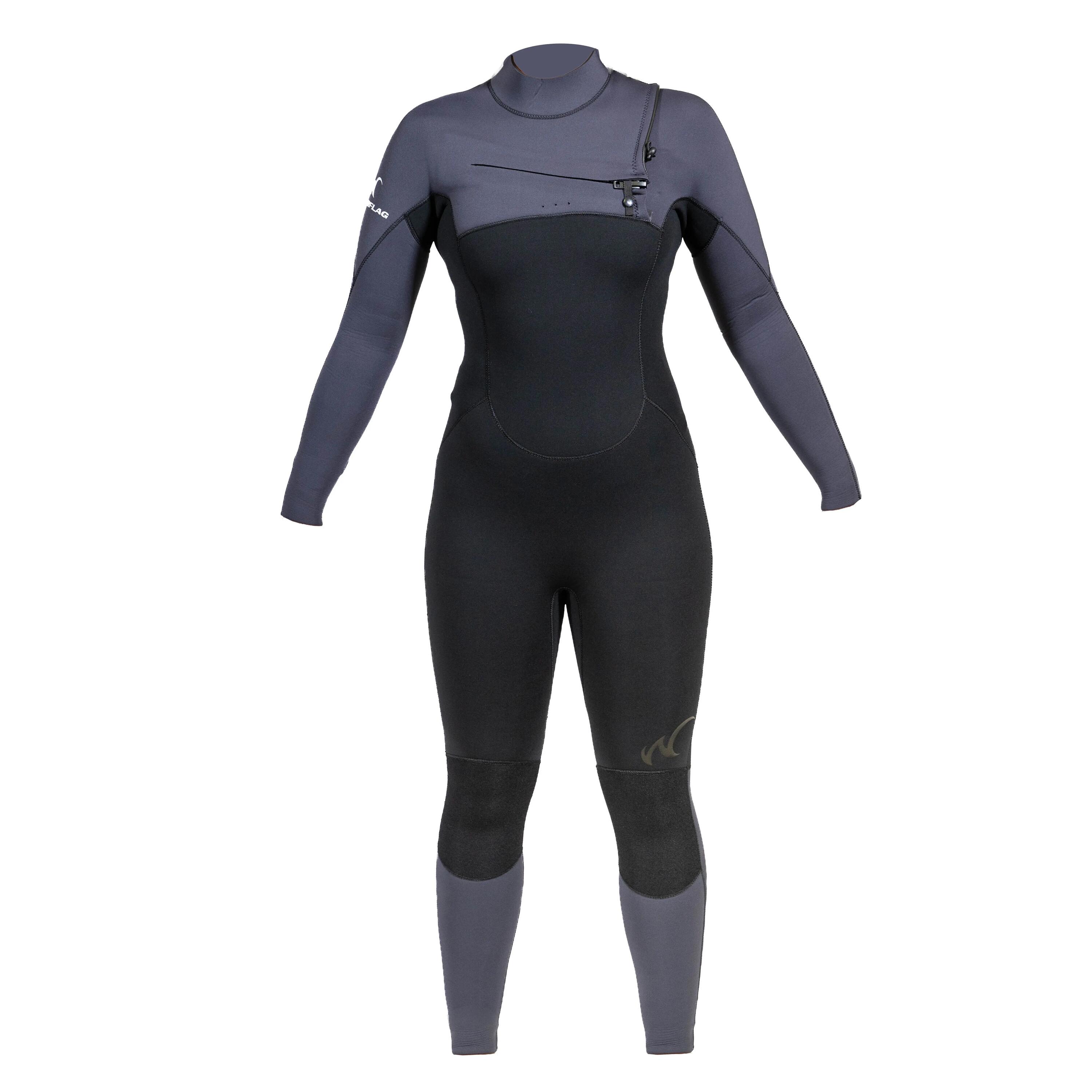 Combinaison à Front-zip - Launceston - Femmes - Néoprène Superstretch 5/4 mm 2/7