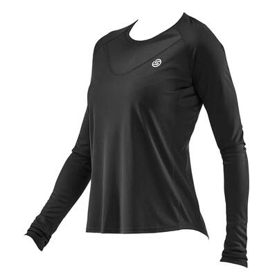 Skins series-3 dames longsleeve compressietop opal