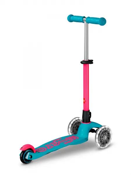 Trottinette enfant 3 roues - Mini  Deluxe Néon LED - Marine Pink 5/7