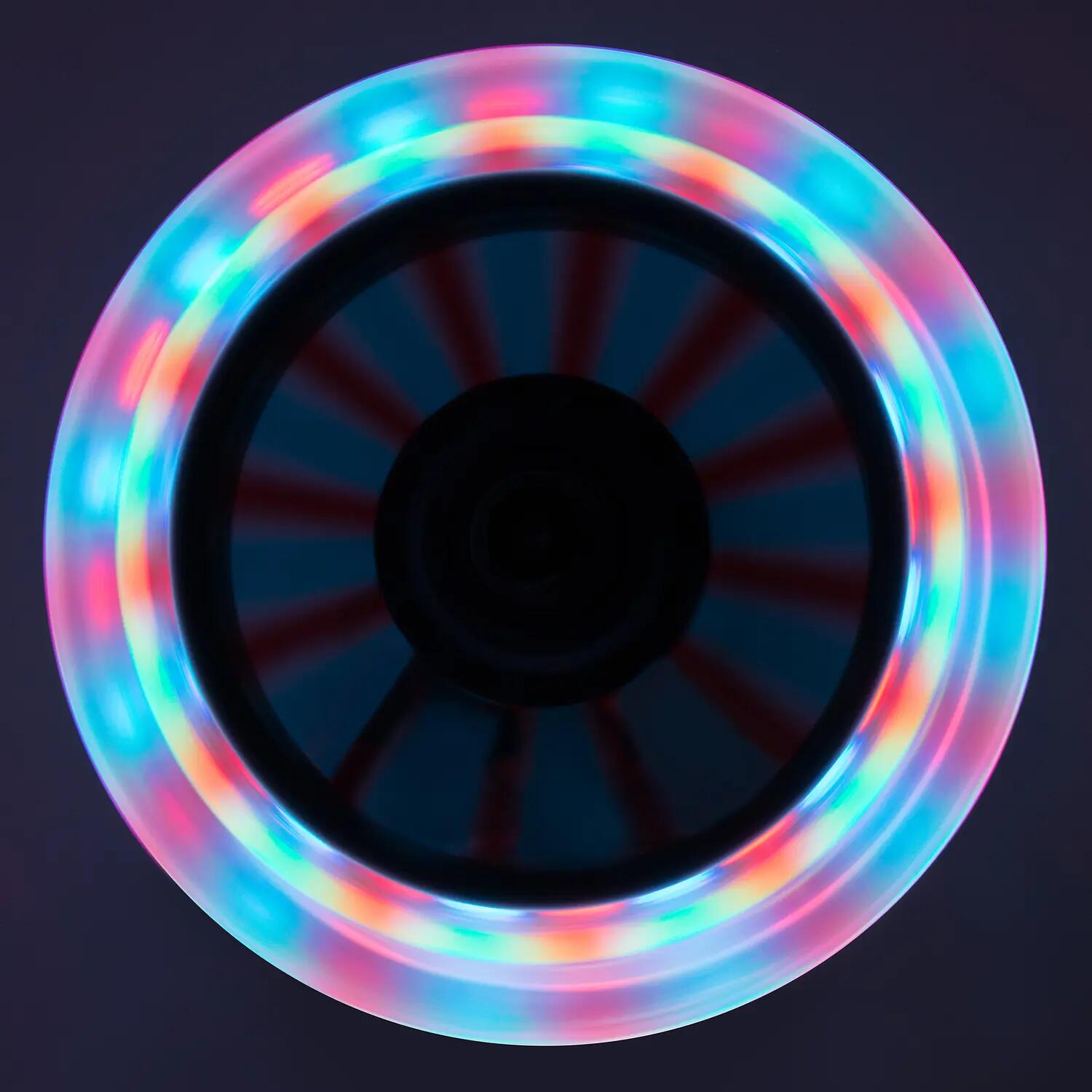 muuwmi Kickscooter 125 mm NEON with lighting wheels 12/14