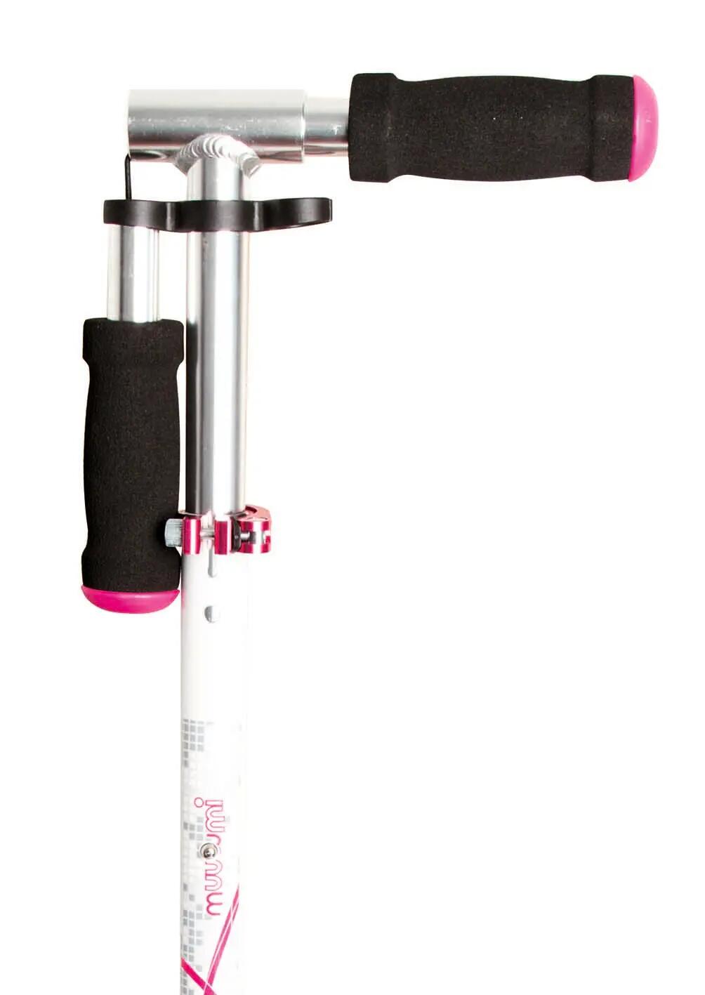muuwmi Aluminium Scooter 125 mm weiß-pink 4/14