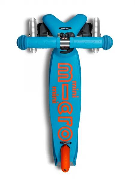 Trottinette enfant 3 roues - Mini  Deluxe Néon LED - Sunset Orange 3/7