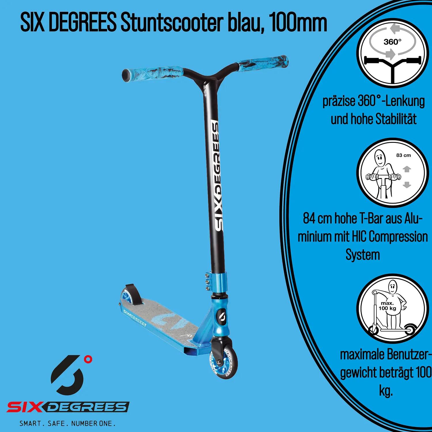 Stuntscooter 100 mm 2/14