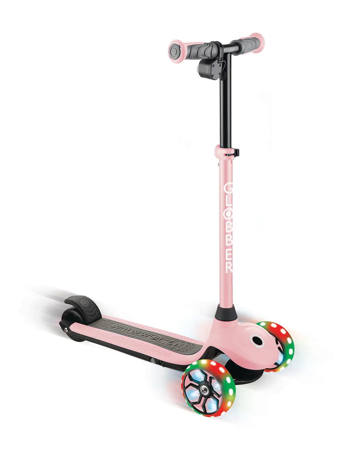 Trottinette électrique 3 roues E-MOTION 4 PLUS - Rose pastel 8/14