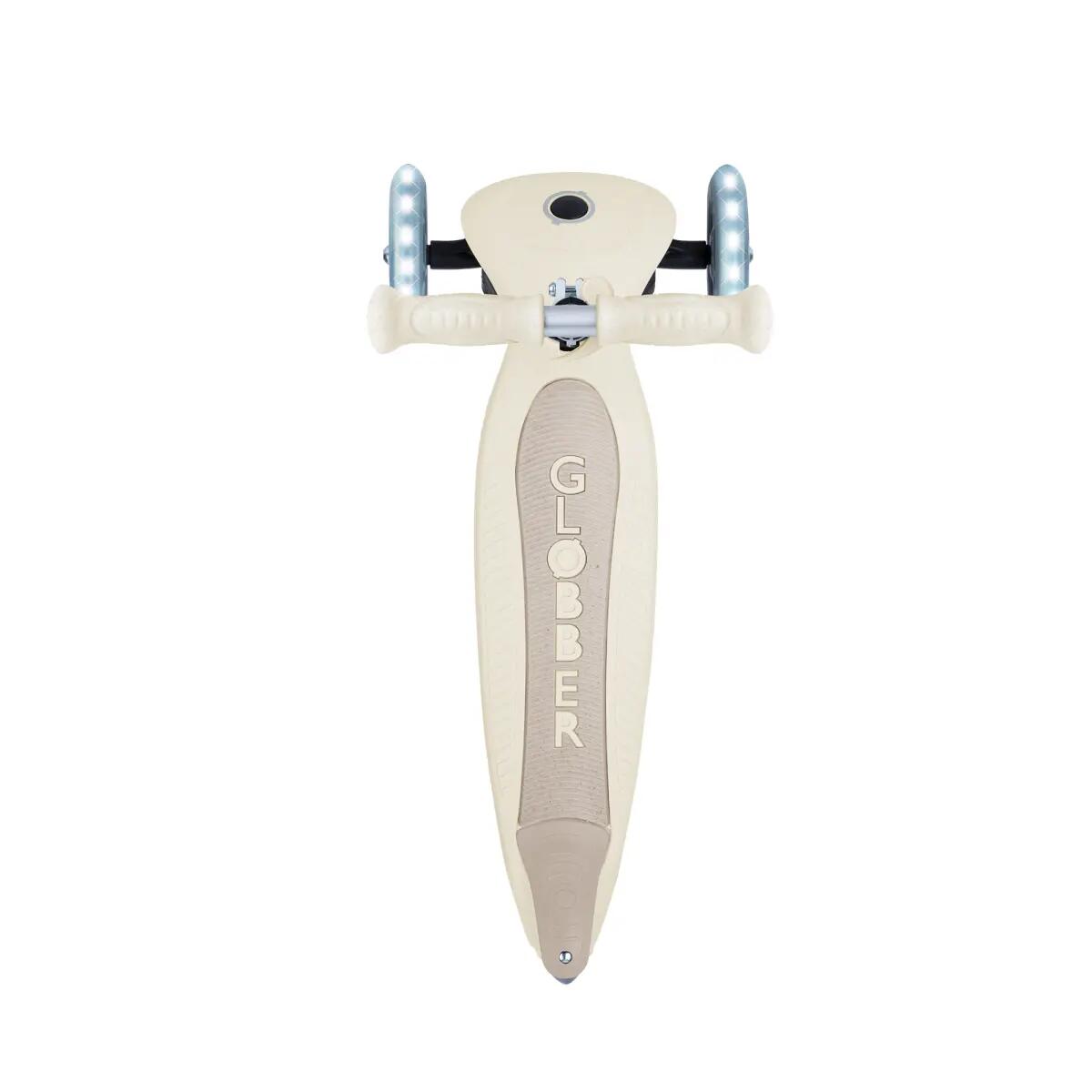 Trottinette 3 roues JUNIOR FOLDABLE LIGHTS ESSENTIAL - Beige coconut 5/14