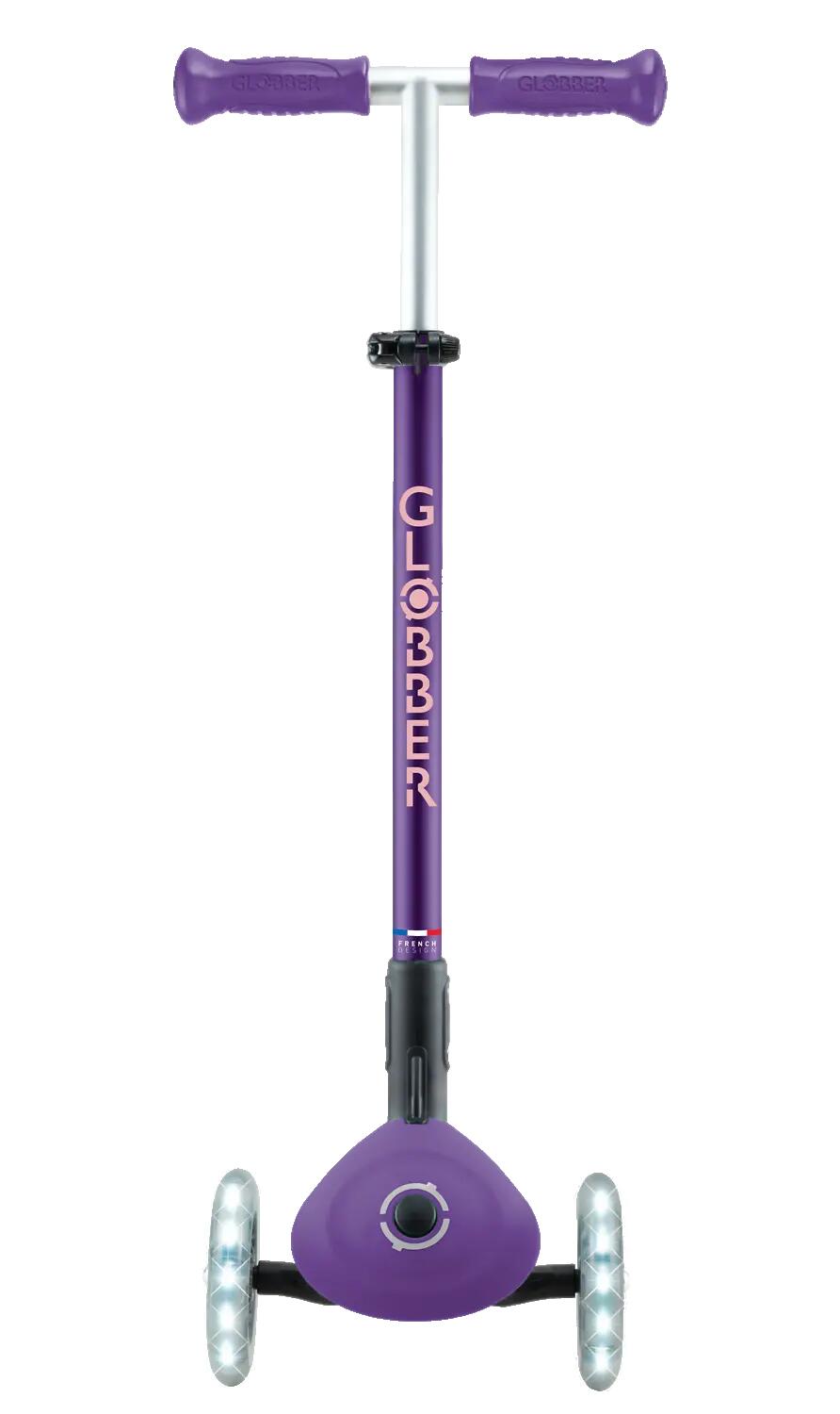 Globber Primo Foldable Plus Lights Paars 14/14