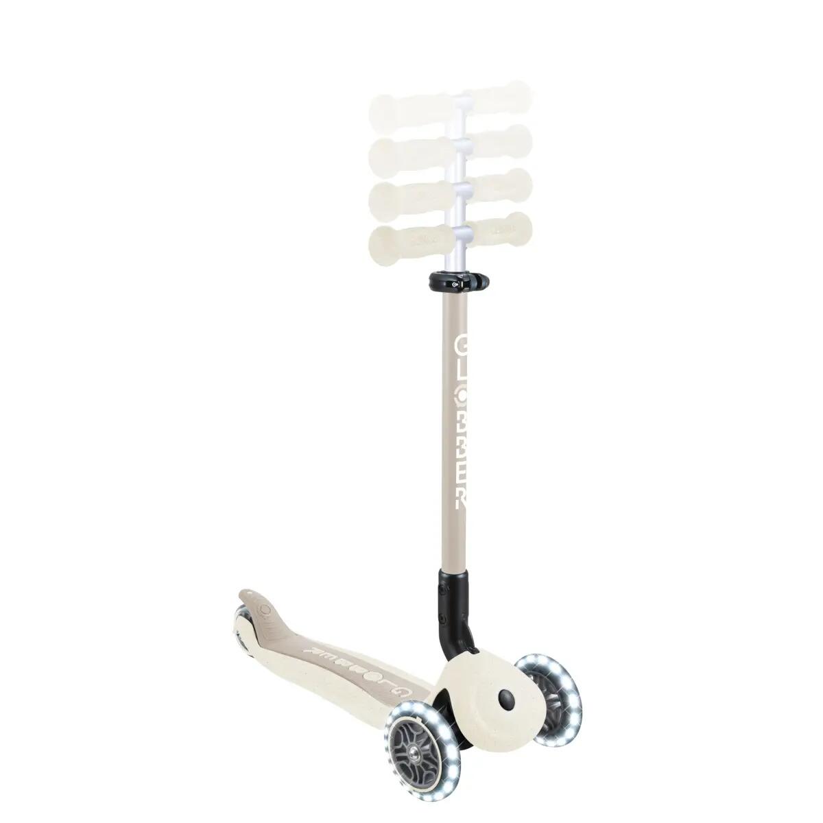 Globber Go Up Active Lights Eco Coconut 3/14