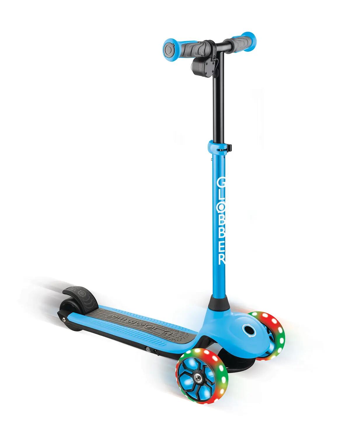 Trottinette électrique 3 roues E-MOTION 4 PLUS - Bleu ciel 8/14